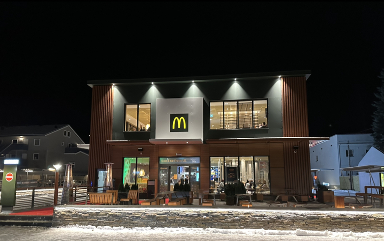 McDonalds har åpnet på Otta