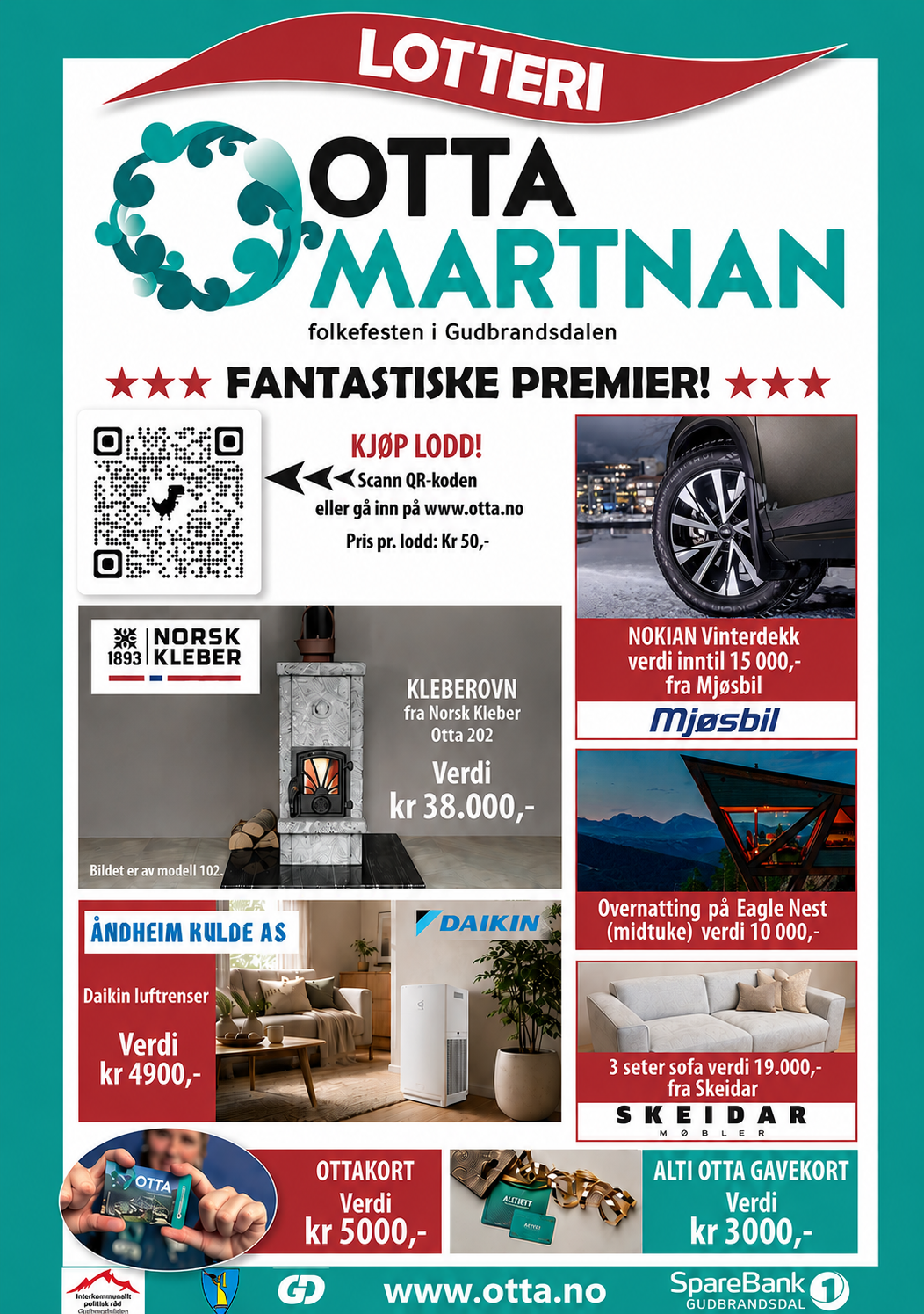 Premier martnaslotteriet